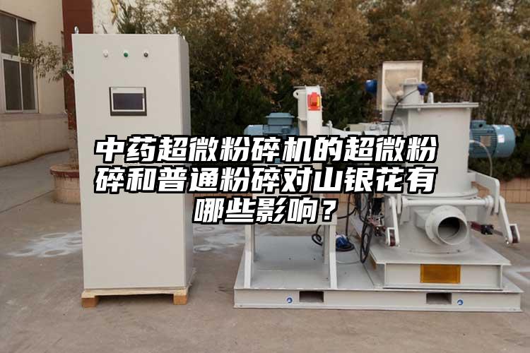 中药超微草莓视频APP官网在线观看的超微粉碎和普通粉碎对山银花有哪些影响？