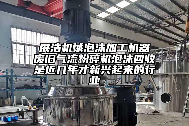  展浩机械泡沫加工机器 废旧气流草莓视频APP官网在线观看泡沫回收是近几年才新兴起来的行业